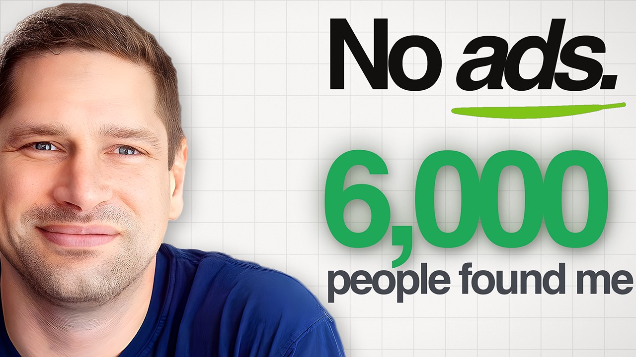 No ads. 6,000 people found me